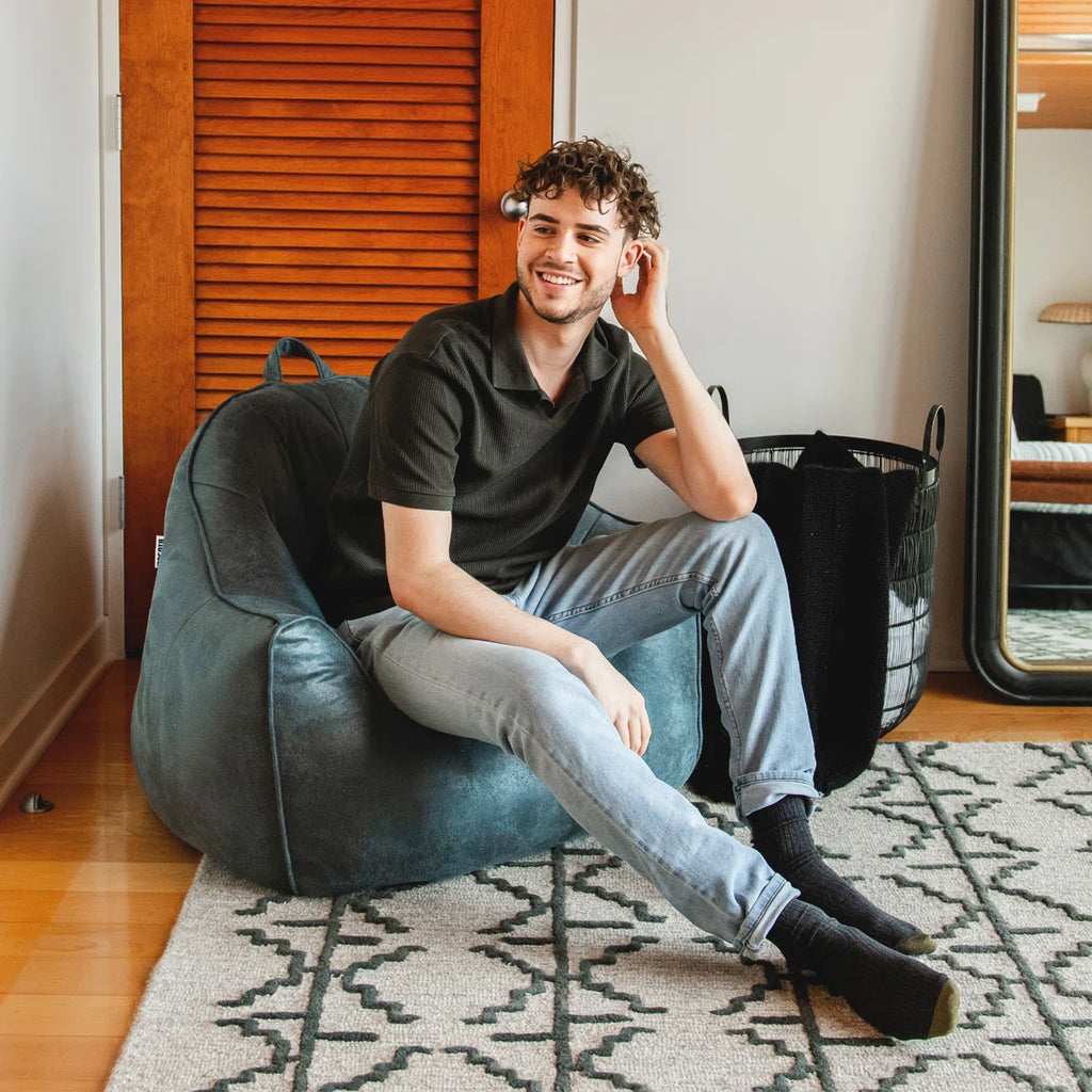 Neshima™ | Sillón puff cómodo estilo abrazo
