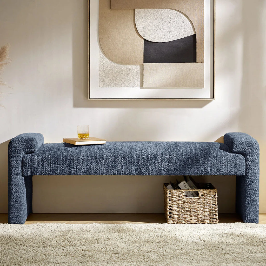 Elvoro™ | Banco decorativo moderno tapizado