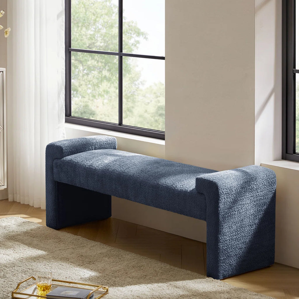 Elvoro™ | Banco decorativo moderno tapizado