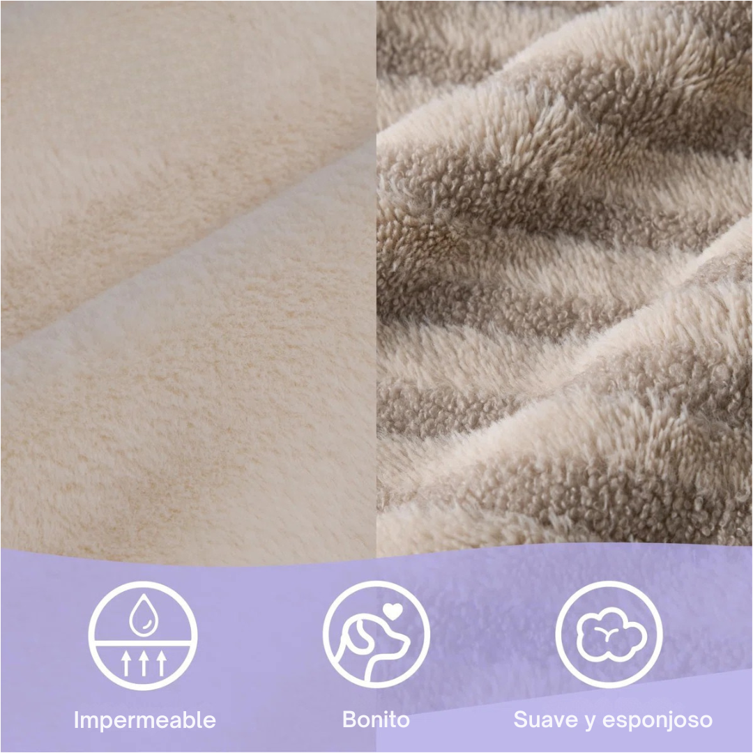 Solito™ | Cama ortopédica impermeable y lavable para mascotas con laterales