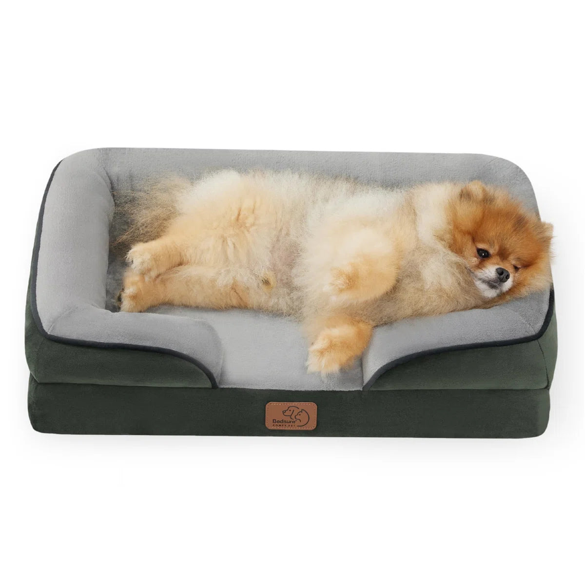 Bonito™ | Cama ortopédica impermeable para perros con funda removible lavable