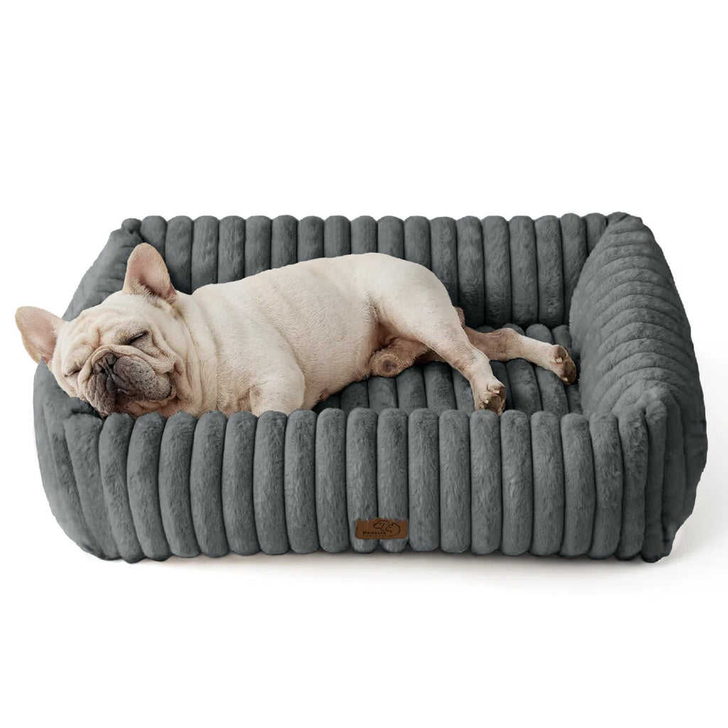 Coco™ | Cama suave lavable para mascotas con funda removible con cremallera