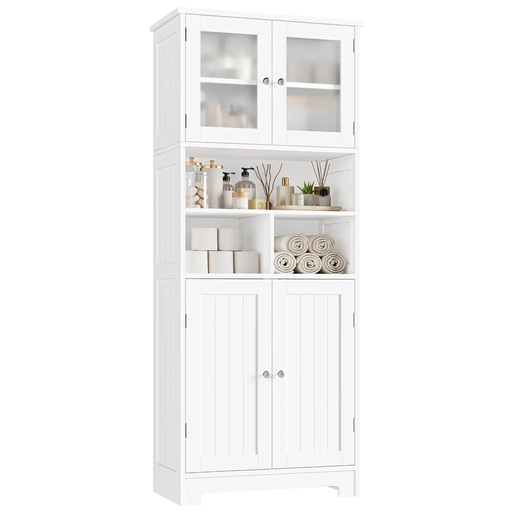 Madera™| Alacena de Cocina Independiente – Estantes de Madera Ajustables