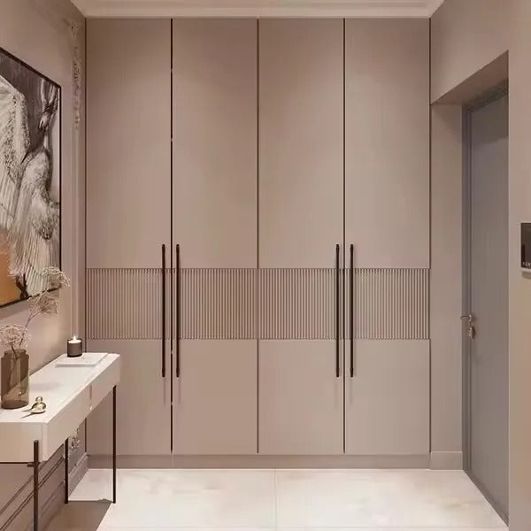 ™Albi | ארונות מודרניים בצורת L עם תאורת LED